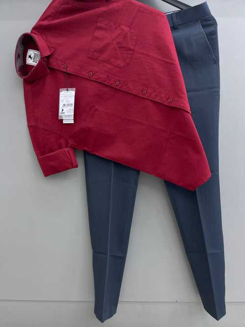 Oxford Shirt With Trouser (Combo)