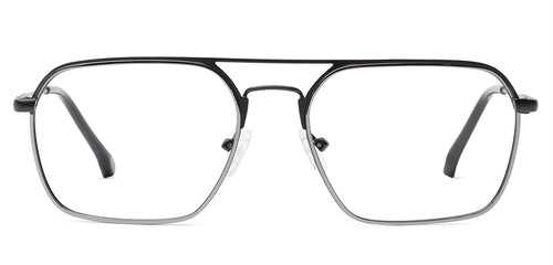 Specsmakers Signa Unisex Eyeglasses Full Frame Square Large 53 Metal SM AN3084