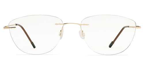 Specsmakers Lightanium Women Eyeglasses Rimless Cateye Large 52 Metal SM AM010