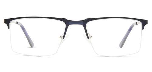 Specsmakers Happster Unisex Eyeglasses Half_frame Rectangle Medium 51 Metal SM XJC2026