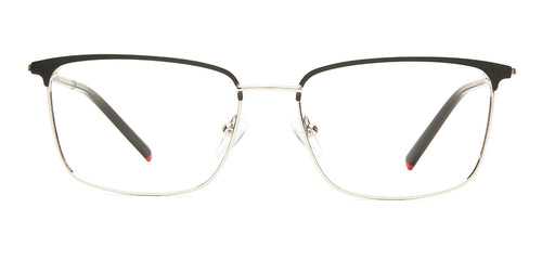 Specsmakers Happster Unisex Eyeglasses Full_frame Rectangle Large 53 Metal SM SE3408