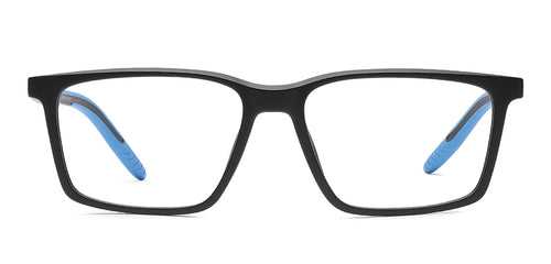 Specsmakers Blue Zero Unisex Computer Glasses Full Frame Rectangle Large 52 TR90 SM AM9906