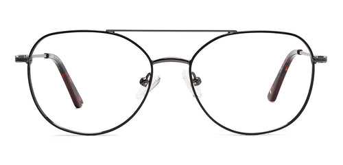 Specsmakers Happster Unisex Eyeglasses Full_Frame  Pilot Large 52 Metal SM XJC2018