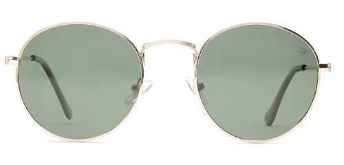 Specsmakers Sundown Polarised Unisex Sunglasses Full_frame Round Medium 50 Metal SM WAC3447