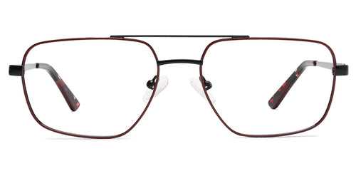 Specsmakers Happster Unisex Eyeglasses Full_Frame  Square Large 54 Metal SM XJC2017