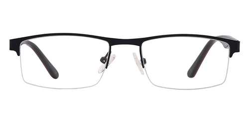 Specsmakers Dura Unisex Eyeglasses Half_Frame Rectangle Medium 51 Metal SM AMQ9108
