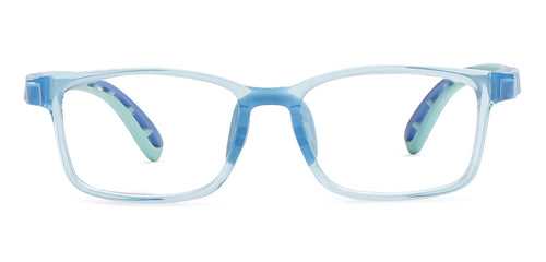Specsmakers Blue Zero Kids Computer Glasses Full_frame Square Small 46 TR 90 SM AMS7006