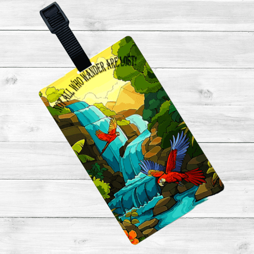 Luggage Tag - Tropical Wings