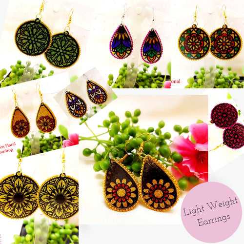 Earrings - Boho Chic (Light Weight)