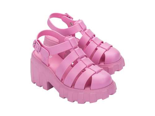 Melissa Megan AD Pink Heel Sandals