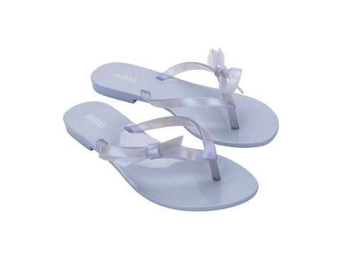 Melissa Harmonic Sweet VIII Ad Lilac-Pear Blue Flipflop