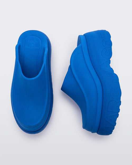 Melissa Clog Marc Jacobs AD Blue Slipon