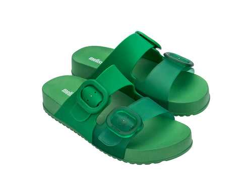 Melissa Cozy Green Slide Ad