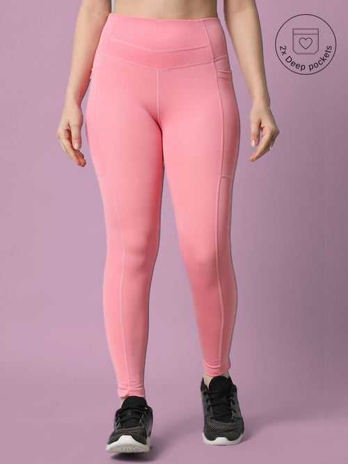 Skyria Verve High Waist Tights - Pink