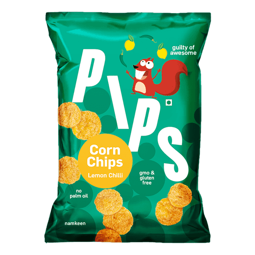 Lemon Chilli Corn Chips (12 Packs)