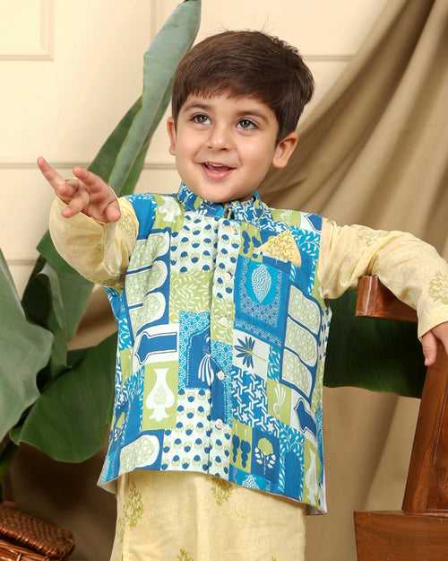 Manara Boys Ethnic Bandi/Nehru Jacket