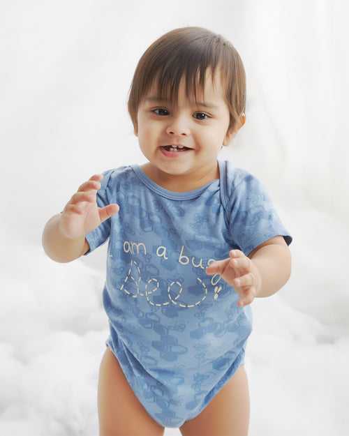 Busy-Shizy Blue Unisex Onesie