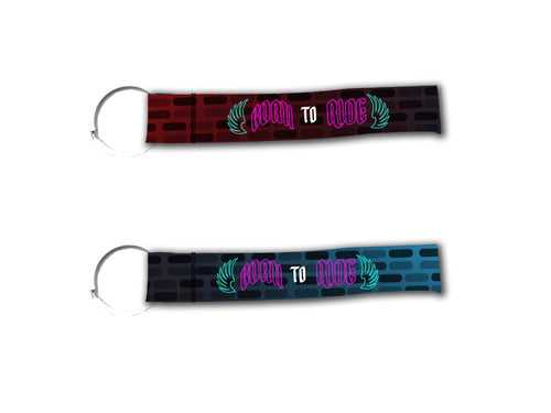 Born to Ride Keychain 2Pcs