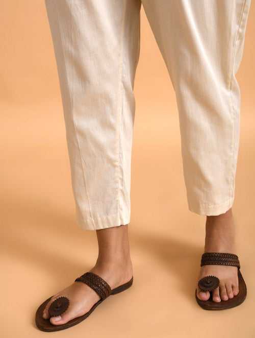 Cotton Silk Pants