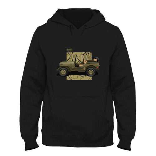 Willys Black Hoodie