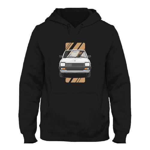 Maruti 800 Black Hoodie