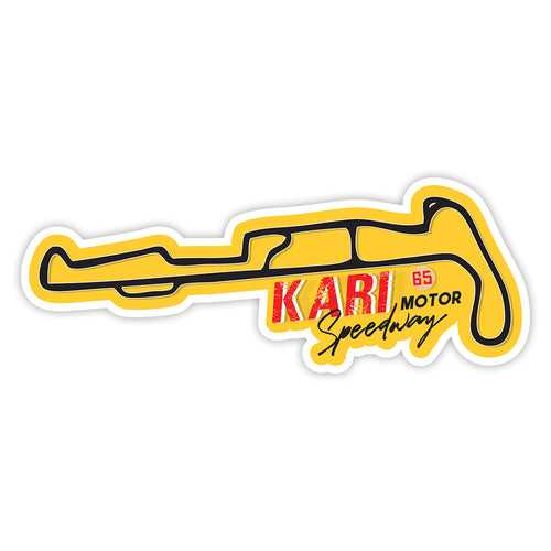 Kari Motor Speedway Sticker