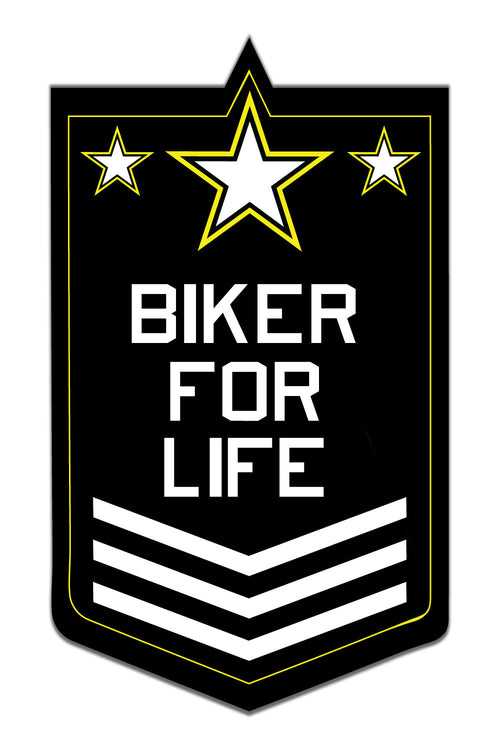 Biker 4 Life Sticker