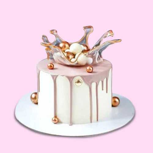 Pearly Isomalt Cake