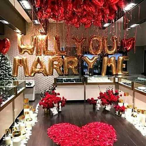 Marriage Proposal Decoration