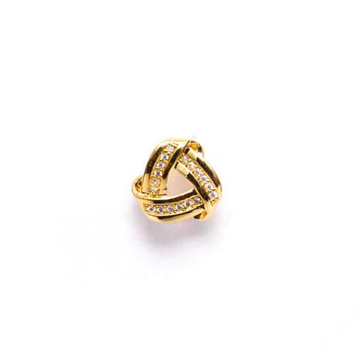 Endless Knot Lapel in Butterfly Pin