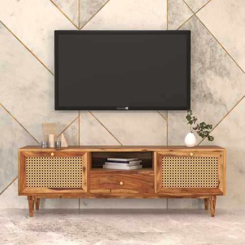 Montage Vintage Style Handmade Multistorage Wooden TV Stand