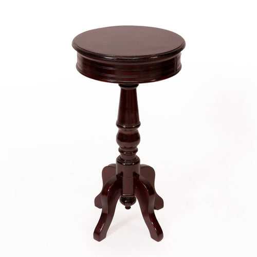 Compact Teak End Table (Small (16 x 16 x 29.5 Inch))
