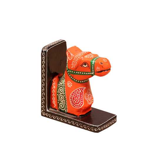 Traditional Indian Camel Wooden Handmade Door Bracket for Home