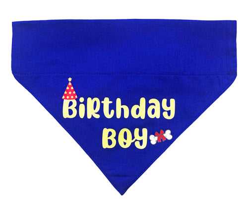 Dog Bandana: Birthday Boy Bandana for Pets