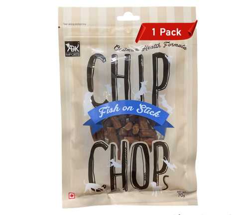 Dog Treats: Chip Chops Fish on Sticks (70 grams)