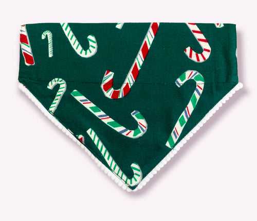 Dog Bandana for Christmas: Candy Cane Bandana for Pets