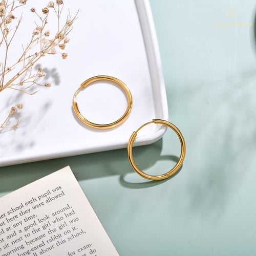 Single Hoop Earrings