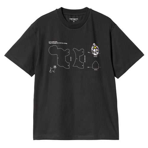 W' S/S Cut & Sewn Dog T-Shirt (Flint)