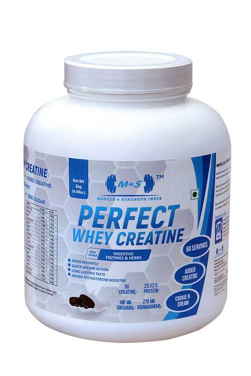 Muscle & Strength India Perfect Whey Creatine