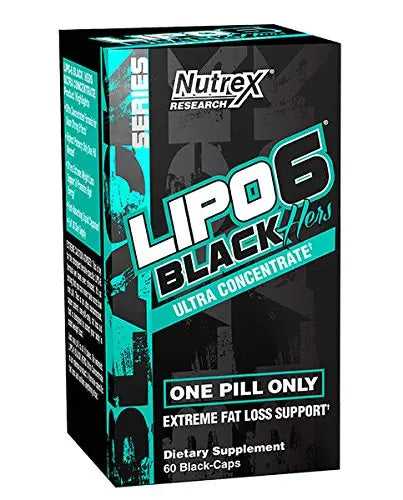 Nutrex Lipo six Black Hers 60 Caps