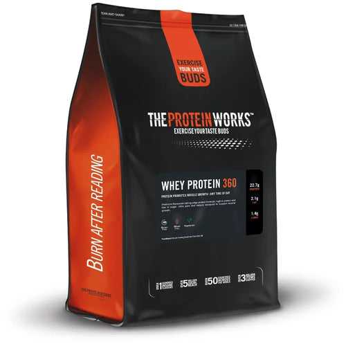 THE PROTEIN WORKS WHEY PROTEIN 360 2.4 KG STRAWBERRY AND CREME