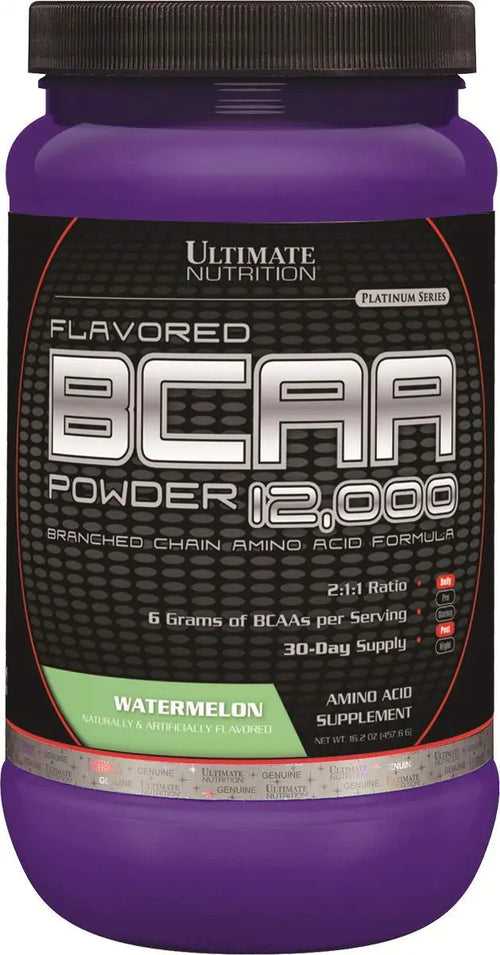 Ultimate Nutrition 100%  BCAA 12000 Flavored