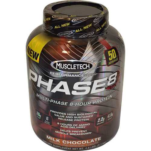 MUSCLETECH PEFR SERIES PHASE 8 4.60 LBS MILK CHOCOLATE