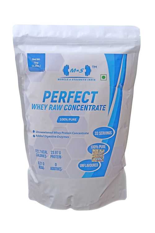 Muscle & Strength India Perfect Raw Concentrate 1 Kg