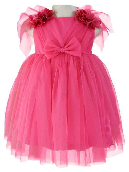 Faye Berry V-Neck Dress