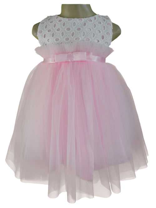 Faye Pink Ruffle Dress
