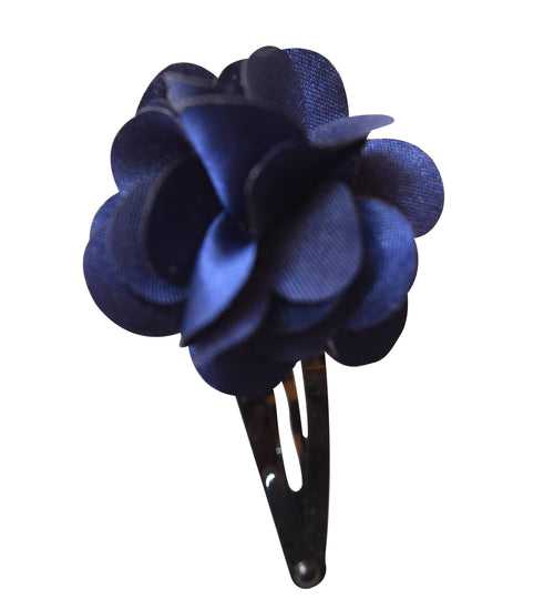 Blue flower clip
