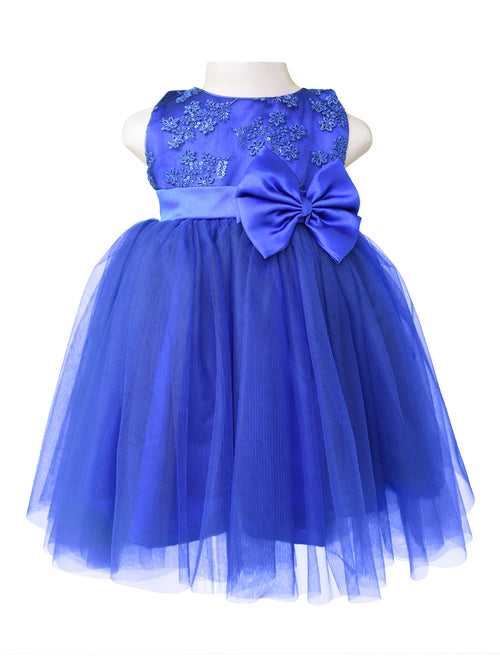 Faye Blue Hi-low Party Dress
