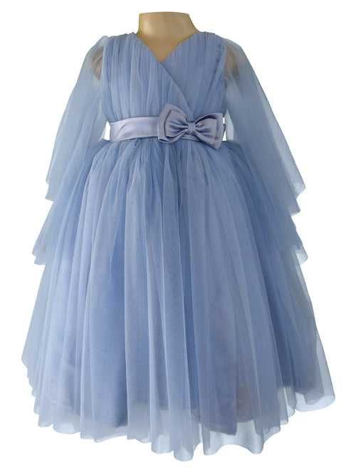 Faye Dusty Blue Gown