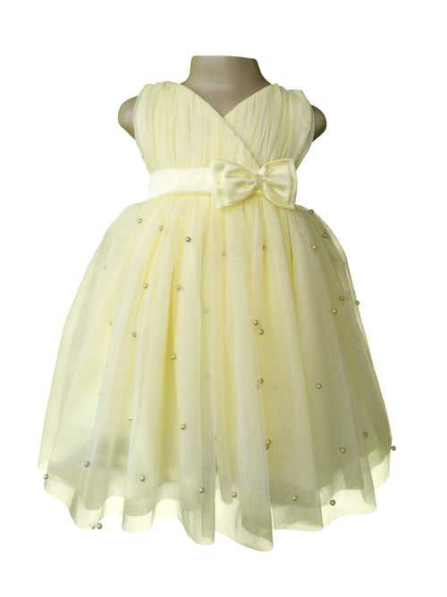 Faye Lime Pearl Party Dress